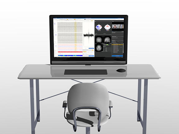 Workstation screen of RICOH MEG